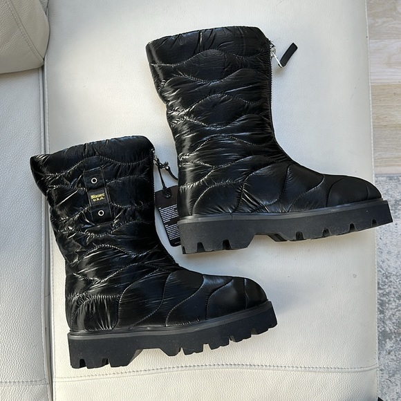 BLAUER USA padded boots, size 39EUR, NWT - Picture 1 of 15